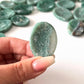 Green Chalcedony Worry Stone