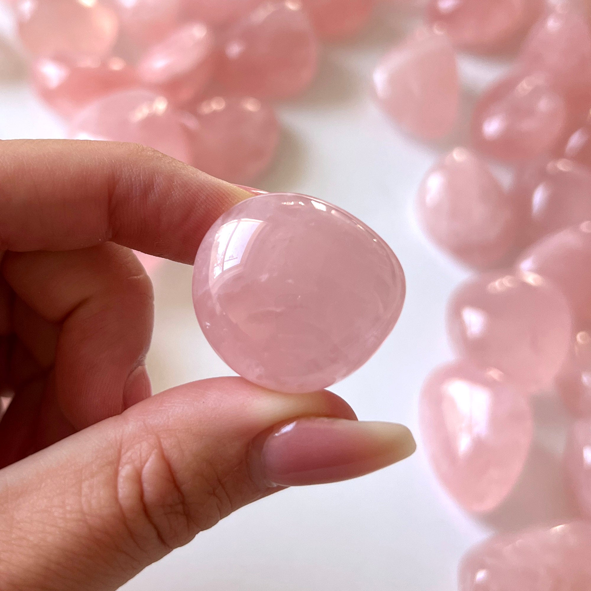 Real rose quartz on sale beads