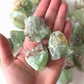 Raw Green Calcite