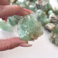 Raw Green Calcite