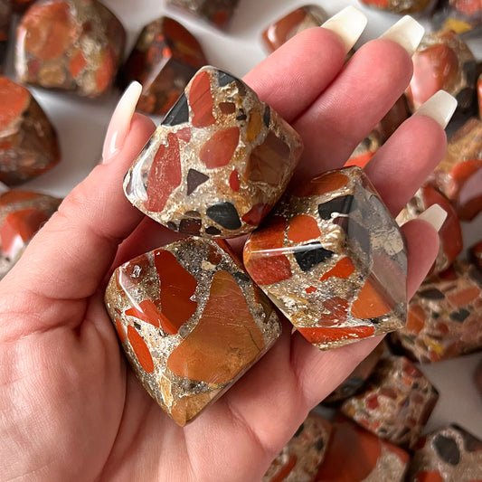 Red Jasper Conglomerate Small Freeform