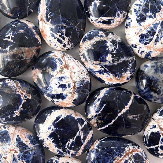 Sodalite Palm Stone