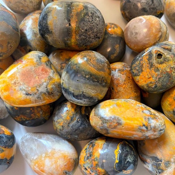 Bumblebee Jasper Tumbled - Sole Luna