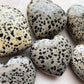 Dalmatian Jasper Heart