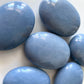 INTUITION Angelite Palm Stone | Astral Travel | Spirit Guides | Guardian Angels | Spirit Connection - Sole Luna