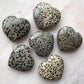 Dalmatian Jasper Heart