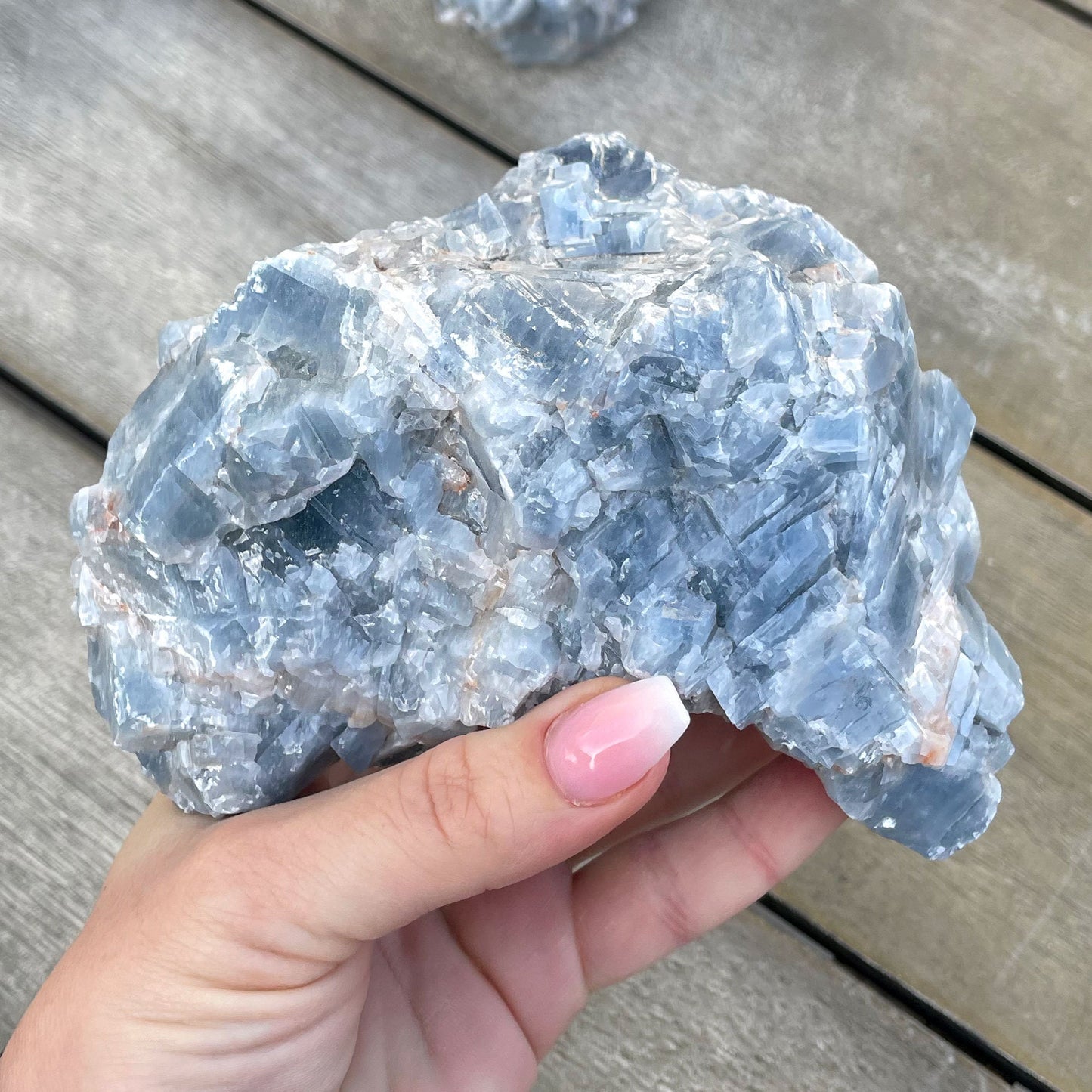 Blue Calcite Chunk Large