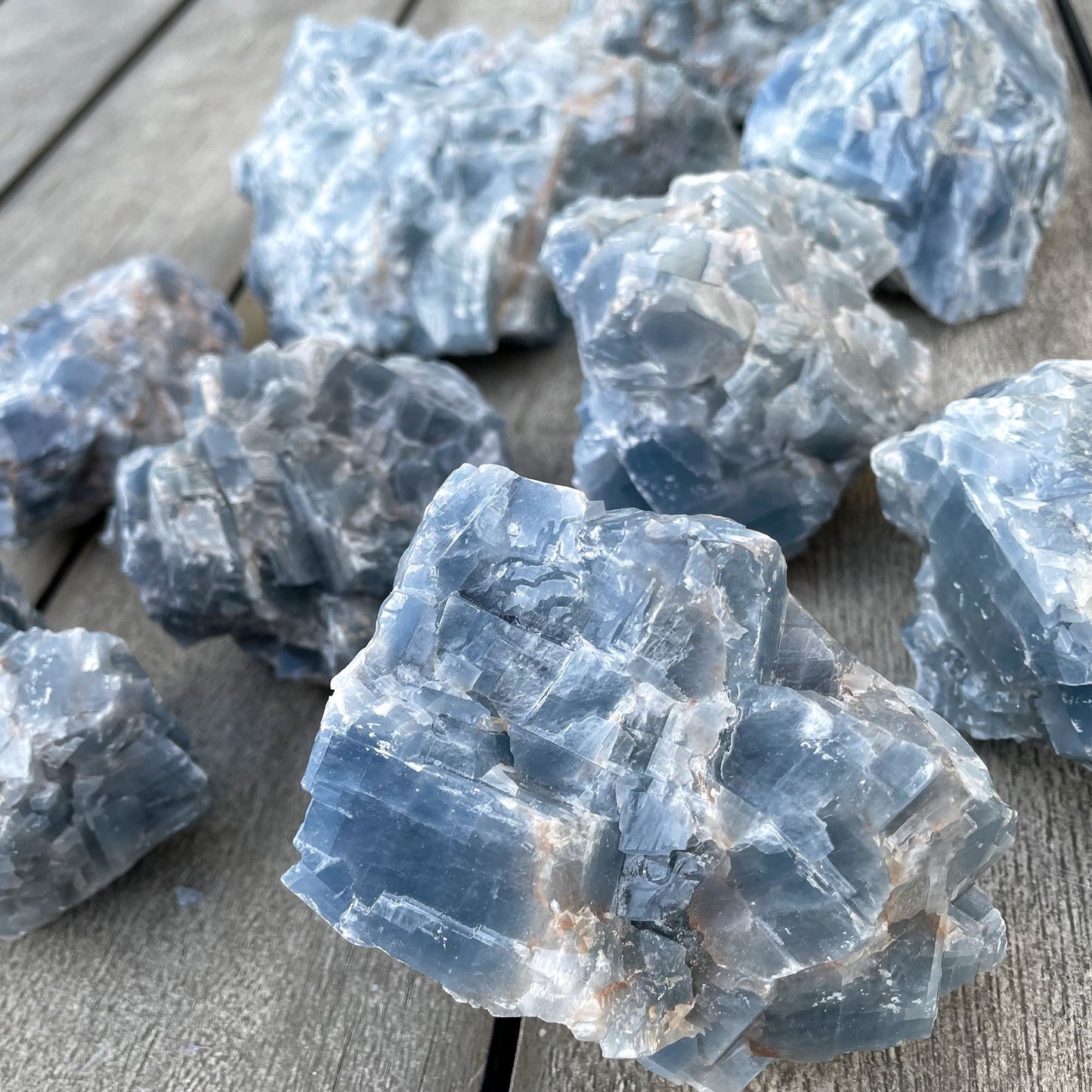 Blue Calcite Chunk Large