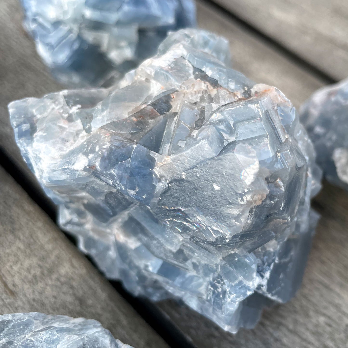 Blue Calcite Chunk Large