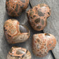 Leopardskin Jasper Heart