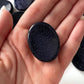 Blue Goldstone Worry Stone - Sole Luna