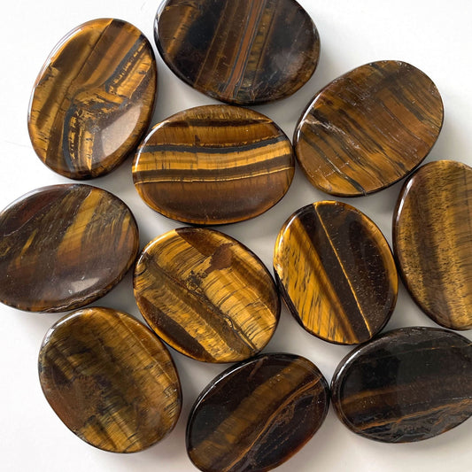 Tiger's Eye Worry Stone