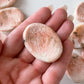 Pink Scolecite Worry Stone - Sole Luna
