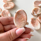 Pink Scolecite Worry Stone - Sole Luna