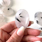 ENERGY BALANCE Tourmalinated Quartz Worry Stone | Black Tourmaline with Quartz | Protection | Energy Cleansing - Sole Luna