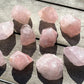 Rose Quartz Top Polished Point | Love Crystal | Heart Chakra | Heart Healing | Relationship Healing | Self Love - Sole Luna