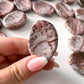 GROUNDING Rosetta Jasper Worry Stone | Creative Inspiration and Willpower | Meditation Thumb Stone | Activates Spiritual Awakening - Sole Luna