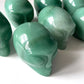 Green Aventurine Alien Head Carving