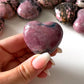 Rhodonite Heart | Emotional Balance | Release Toxicity | Heart Healing | Mending Relationships - Sole Luna