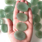 MONEY Green Aventurine Worry Stone | Good Luck Crystal | Opportunity | Prosperity | Abundance - Sole Luna