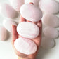 Pink Mangano Calcite Palm Stone | Heart Healing | Emotional Balance | Self Love | Self Acceptance | Unconditional Love - Sole Luna