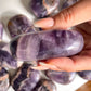 HUGE Amethyst Palm Stone | Intuition | Clairvoyance | Calming Crystal | Anxiety Relief - Sole Luna