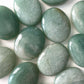 SHIMMERING Green Aventurine Palm Stone | Good Luck Crystal | Opportunity | Prosperity | Abundance - Sole Luna