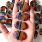 7 Chakra Bonded Worry Stone - Sole Luna