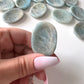 Aquamarine Worry Stone - Sole Luna