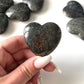 WEALTH Marcasite Heart Stone | Prosperity | Abundance | Self-Worth | Focus | Financial Growth | RARE - Sole Luna