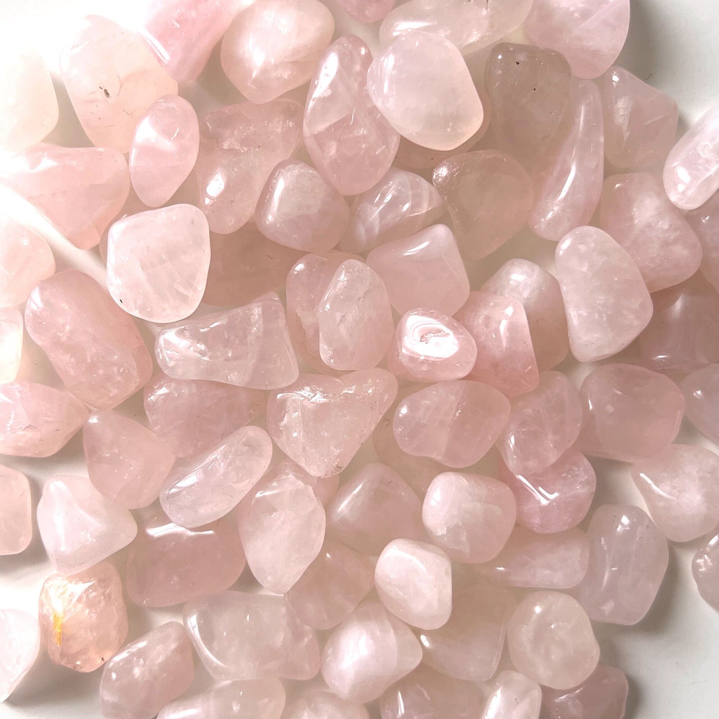 Rose Quartz Small Tumbled Set of 10