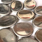 WEALTH Pyrite Worry Stone | Prosperity | Abundance | Willpower | Protection | Negative Vibe Blocker - Sole Luna