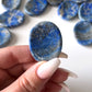 Lapis Lazuli Worry Stone | Manifestation Stone | Communication Throat Chakra - Sole Luna