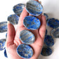 Lapis Lazuli Worry Stone | Manifestation Stone | Communication Throat Chakra - Sole Luna