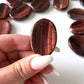 Red Tiger's Eye Worry Stone