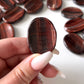 Red Tiger's Eye Worry Stone