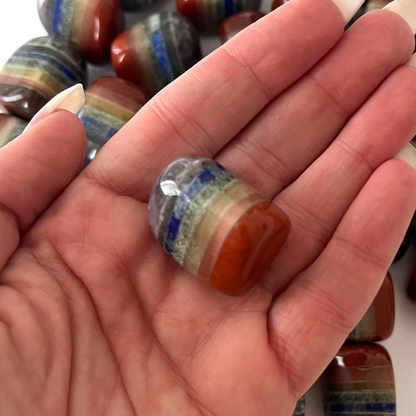 7 Chakra Bonded Tumbled