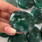 Green Chalcedony Palm Stone