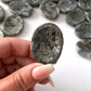 WEALTH Marcasite Worry Stone | Prosperity | Abundance | Self-Worth | Focus | Financial Growth | RARE - Sole Luna