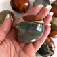 Polychrome Jasper Free Form Palm Stone | Grounding | Astral Travel | Inner Strength | Fire Element | Stablizing | Vitality | Protection - Sole Luna