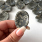 WEALTH Marcasite Worry Stone | Prosperity | Abundance | Self-Worth | Focus | Financial Growth | RARE - Sole Luna