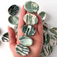 UNIQUE Green Sardonyx Worry Stone | Willpower | Self Control | Grounding | Courage - Sole Luna