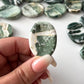 UNIQUE Green Sardonyx Worry Stone | Willpower | Self Control | Grounding | Courage - Sole Luna