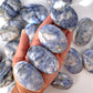 RARE Afghanite Palm Stone | Psychic Visions | Clarity | Sharp Perception | Telepathy | Past Lives | Akashic Records | Spirit Guides - Sole Luna