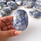 RARE Afghanite Palm Stone | Psychic Visions | Clarity | Sharp Perception | Telepathy | Past Lives | Akashic Records | Spirit Guides - Sole Luna