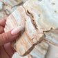 Caribbean Calcite Slices | Crystal Slabs | Intuition | Calm | Astral Travel | Blue Calcite - Sole Luna
