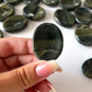 Green Jasper Worry Stone | Emotional Balance | Spiritual Freedom | Earth Connection | Grounding | Protection - Sole Luna