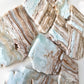Caribbean Calcite Slices | Crystal Slabs | Intuition | Calm | Astral Travel | Blue Calcite - Sole Luna