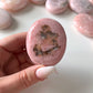 Pink Opal Palm Stone
