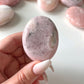 Pink Opal Palm Stone